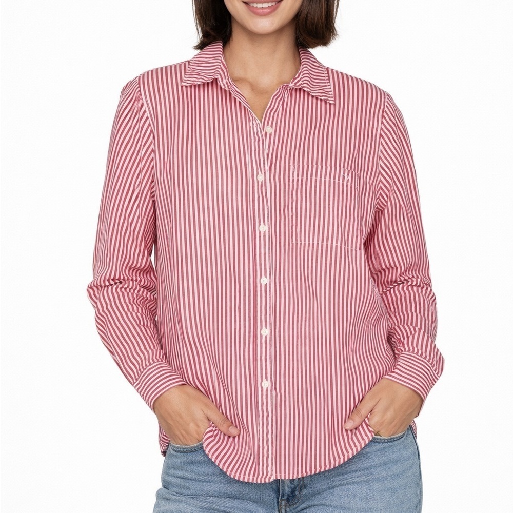 Vineyard Vines Women’s Button-Up Shirt Stripe Long Sleeve Size 6
